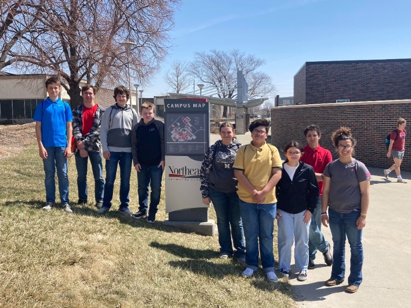 Allen Consolidated Schools 8th Graders Attend Career Day at NECC